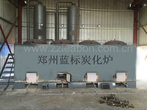 Continuous wood briquette carbonization kiln continuous smokeless carbonization stove for sale