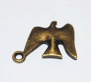 Copper alloy necklace charms Bird shaped Pendant for DIY Necklace Making