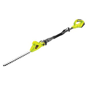 Cordless Electric Pole Hedge Trimmer Cutter 18V Li-ion Battery Telescopic Extendable 510mm Cutting Length