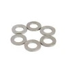 Corrosion resistant DIN125A M5 GR5 Ti-6al-4v titanium washer flat washer plain washer for industry