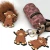 Import Creative Cartoon Highland Cow Key Chain Plastic Car Pendant for Decoration Perfect Birthday Gift Hanging Style from China