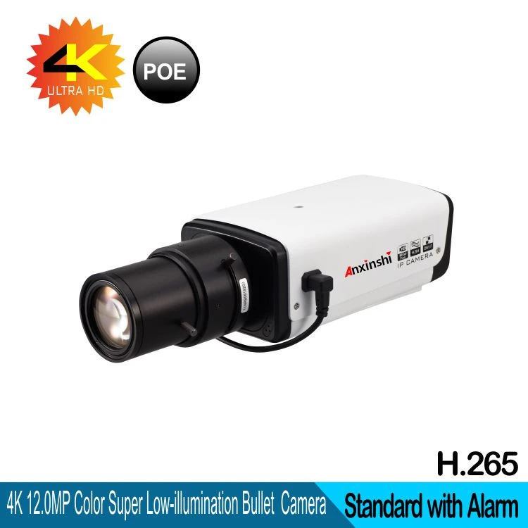 CS mount 4K Lens 3.6-11mm Sony IMX226 Sensor  Ultra 4K PoE IP P2P Camera Alarm AC24V&amp;DC12V Rs485 H.265 Security CCTV camera