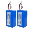 Custom 3.7V 7.4V 12V 14.8V 18.5V 22.2volt lithium ion battery pack for GPS Tracker/Stage lamp/Laser