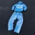 Import Custom Acid Washed Vintage Embroidery Patchwork Graphic Distressed Ribbed Oversized Hoodie And Sweatpants Set Tracksuits For Men from China