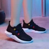 Custom color breathable gym sneakers popular women casual sport shoes