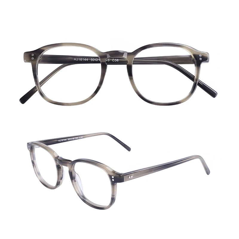 Custom Design Logo Classic Unisex Eyewear Gafas De Acetato Acetate Optical Frames
