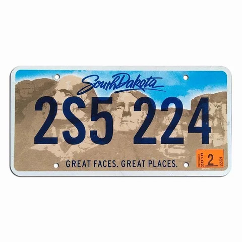 Buy Custom Design Usa European Souvenir Car License Plate Car Number ...