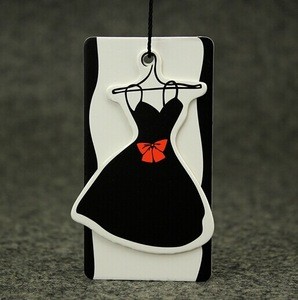 Custom garment hang tag with beautiful design