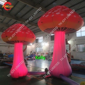 custom made led lighting inflatable mushroom for sale, advertising inflatable air balloon