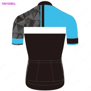 Custom Made Private Logo Short Sleeve T Shirt Men Tight Fit Bicycle Clothing Cycling Wear