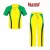 Import Custom made team logo and name cricket uniform  sublimation printing from China