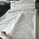Custom package 190-240 gsm 100% cotton twill grey fabric for hotel bedding