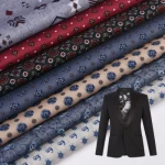 Custom Polyester Thermal Transfer Printing Taffeta Fabric for Men?s Jacket and Suit Lining