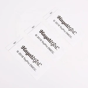 custom woven label/tag/customized clothing embroidered logo/satin /silk printing