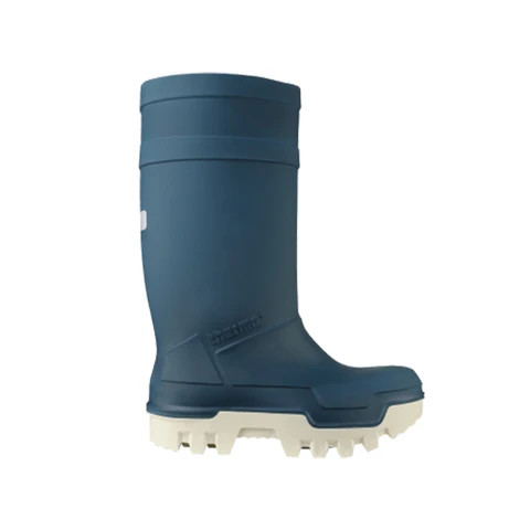 Customizable Fashionable Safety PU Boots with Steel Toe Cap Medical Work Shoes White for Sale Food Industry