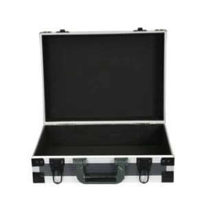 Customize hight quality portable metal aluminum carrying empty tool case box with foam