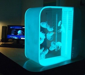 Customized acrylic jellyfish tank aquarium accessories