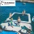 Import Customized Inflatable Yacht Swimming Pool Inflatable Jellyfish Pool Floating Ocean Pool from China
