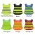 Import Customized Logo OEM ODM 120g Polyester Water Proof Safety Reflective Vests from China