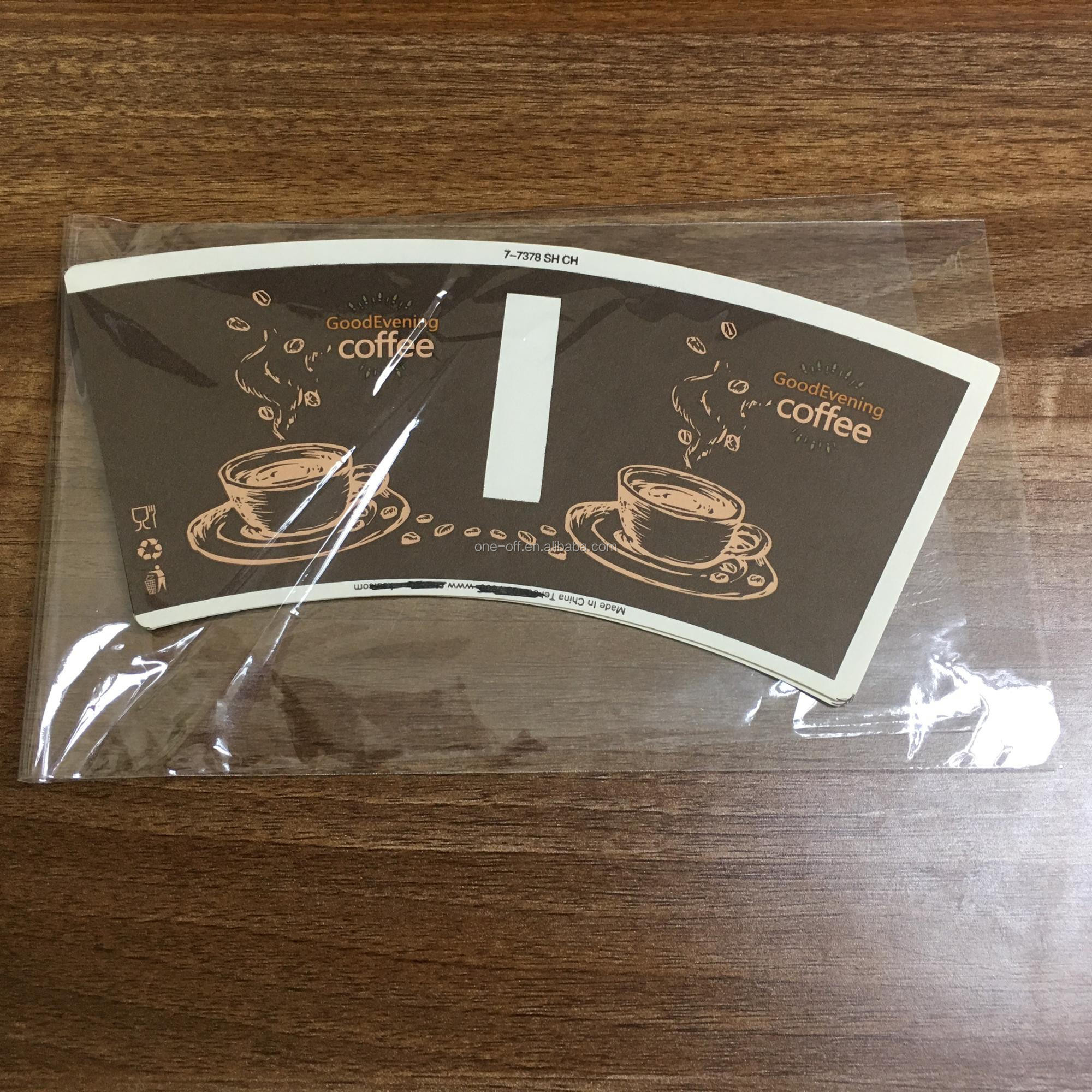 Buy Customized Logo Printing 100% Wooden Pulp Food Grade Paper Cup Fans ...