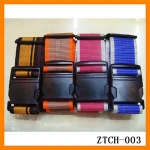customizing travel accessory mix color plastic buckle luggage bag belt ZTCH-003