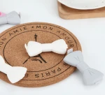 Cute bowknot colorful food bread bag sealing plastic clip