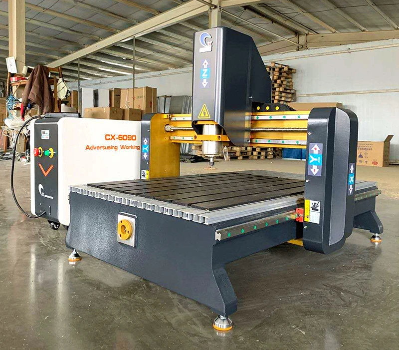 CX6090 router cutting engraving machine on solid wood, PVC, soft metal, aluminum, mahogany, 3D relief and other crafts