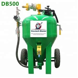 DB500 best quality dustless cleaning blasting machine, sandblaster