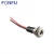 Import DC-099 DC Power Socket Connector 5.5 x 2.1mm Threaded Female Panel Mounting Power Jack with wire from China