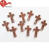 Decoration customized wholesale wooden crafts religious olive wood small cross
