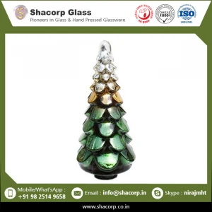 Decorative Christmas Glass Tree Manufacturer