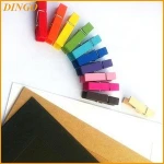 decorative clip of colored wooden clothespin mini craft clothes pegs