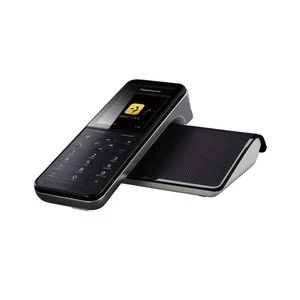 DECT telephone with 500 adress book entries Panasonic KX-PRW110 - black color