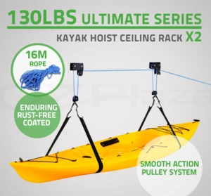 Deluxe Hoist system Kayak Bicycle Bike Lift