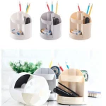 Desktop  Organizer Compartment Pen Holder Multi-function Storage Box Creative Office Supplies Stationery Storage Tube