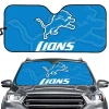 Detroit Lions Car Sunshade Front Gear Thickened Summer Sunscreen Heat Insulation Sunshade