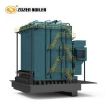 DHL coal fired 10 ton central heating steam boiler operation manual