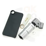digital camera and smartphone portable LED light Microscope 60x Magnifying Loupe