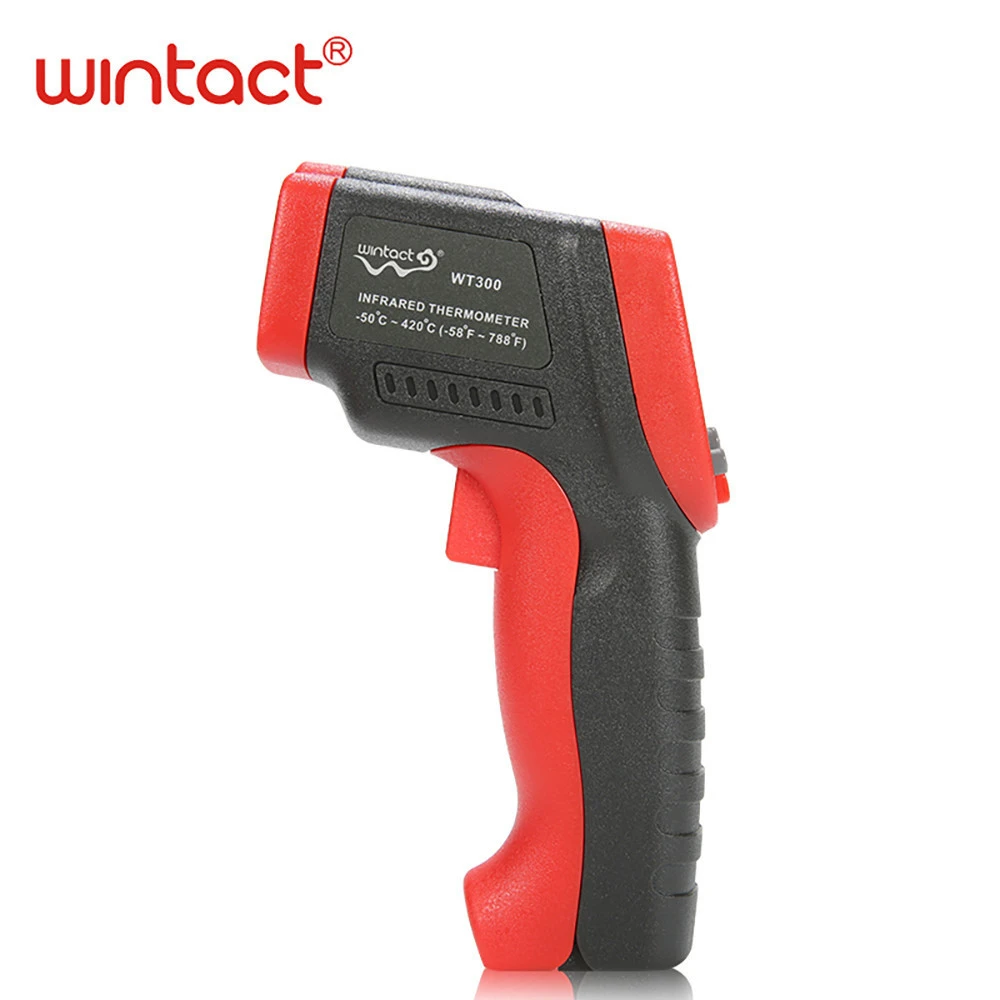 Digital Portable Thermometer Industrial Infrared Thermometer WT300 (-50~420C)