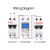 Import Digital Wattmeter AC 220V 5(80)A Power Energy Meter Din Rail KWH Voltage Current Meter Backlight with Reset Function from China