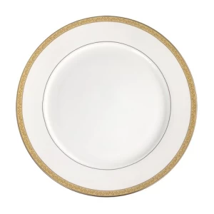 Dining Plate Set Tableware Wedding Ceramic Gold Rim Wedding Dinner Plate