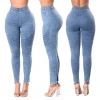 Direct Sale Elastic Waist Stretch Skinny Jeans Women Winter Womens Pants Womens Jeans High Waisted Jeans