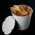 Disposable Food Packaging 170Oz Take Away Fried Chicken Paper Cups, Paper Bucket with Lids