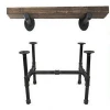 DIY Industrial Pipe Furniture Legs malleable iron  CoffeeTable Legs  Flanges pipe fitting pipe  cast iron table legs