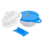 Diy Microwave Oven Baked Potato Chipper Chips Plastic Chipper Barbecue Slices Roaster Kitchen Fruit Vegetable Tool Baking Tools