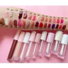 DIY Wholesale Best Selling Makeup Vegan Matte Nude Pink Lipgloss Private Label Nude Lip Gloss Tubes