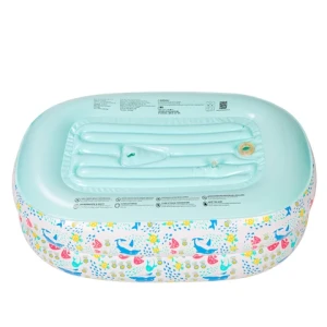 Doctor Dolphin Home Use Mini Folding PVC Inflatable Baby SPA Bath Pool Backyard Outdoor Swimming Bath Pool
