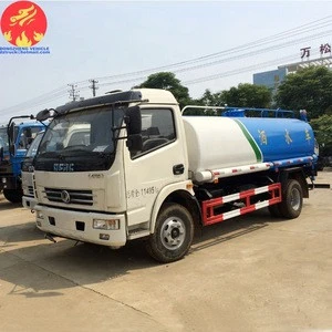 Dongfeng 8cbm water trucks for drinking water, 8000liters watering Tanker Truck