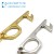 Import Door Handle Tool Sanitary Germ Free Stylus Antimicrobial Non-Contact Touch Free Brass EDC Hygiene Hand Door Opener Key Chain from China