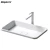 Import Doporro OEM/ODM morden Artificial stone rectangle Under Counter white wash Hand basin bathroom sink basin from China
